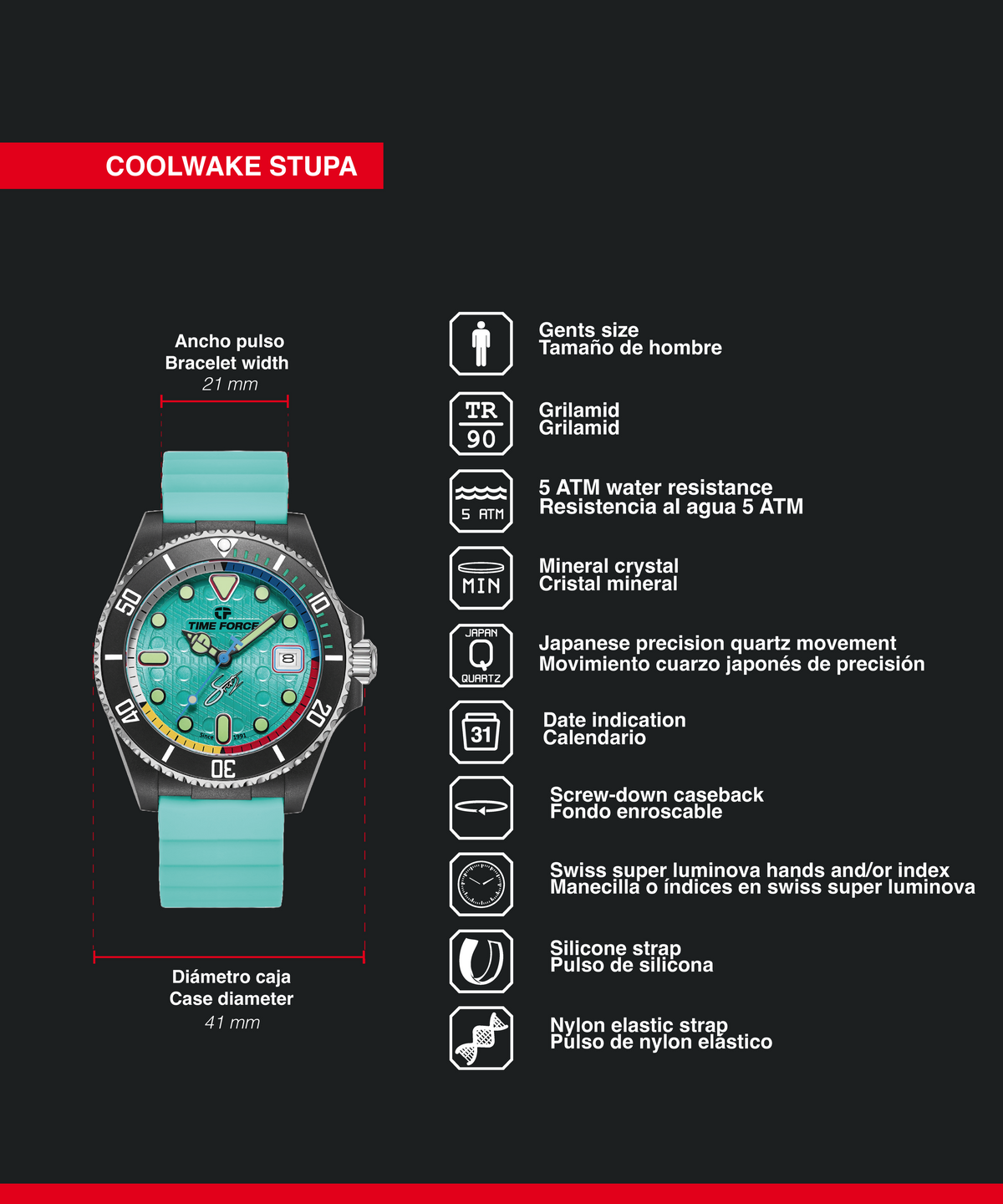Coolwake Stupa Aguamarina