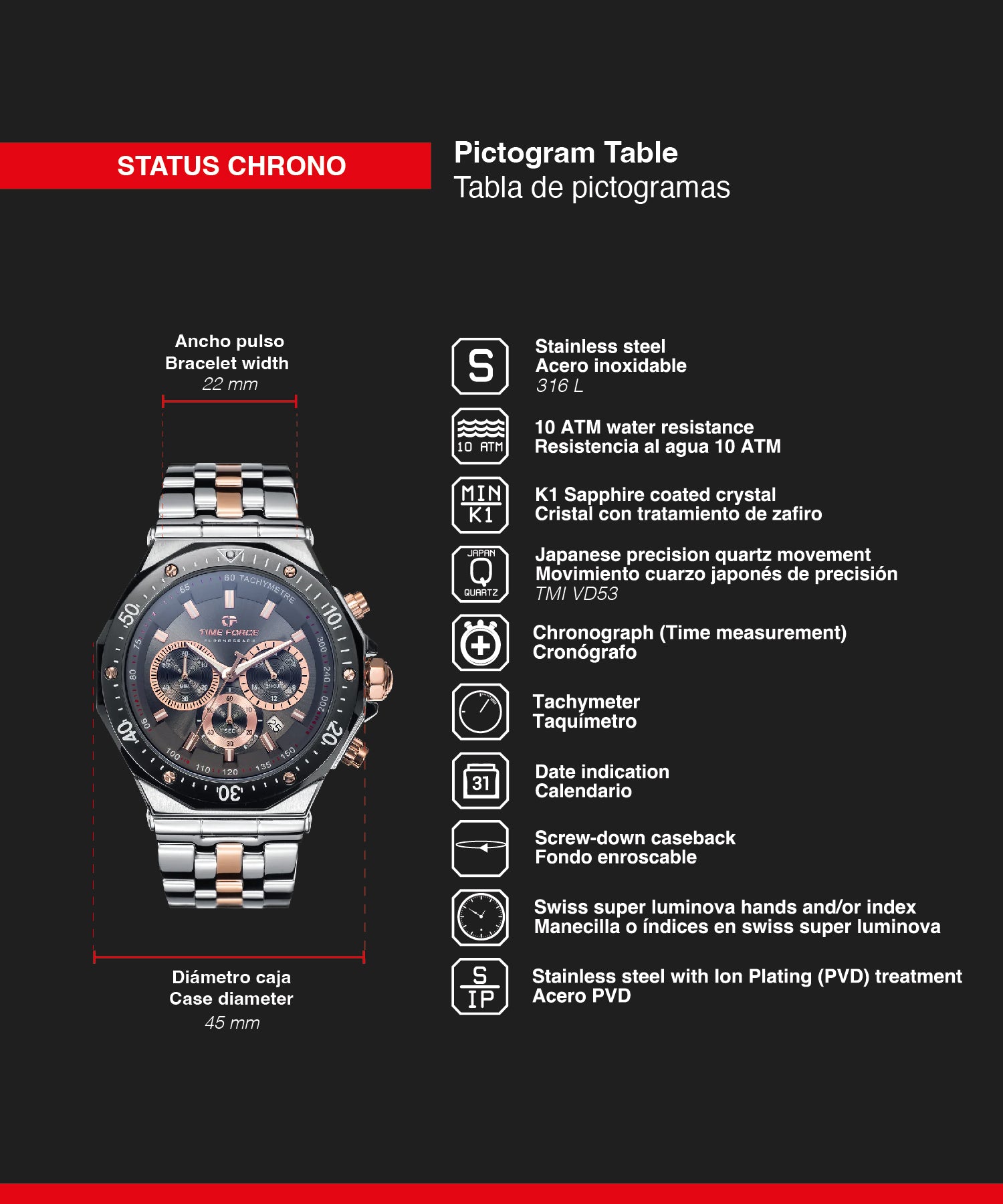 <tc>Status Chrono</tc>