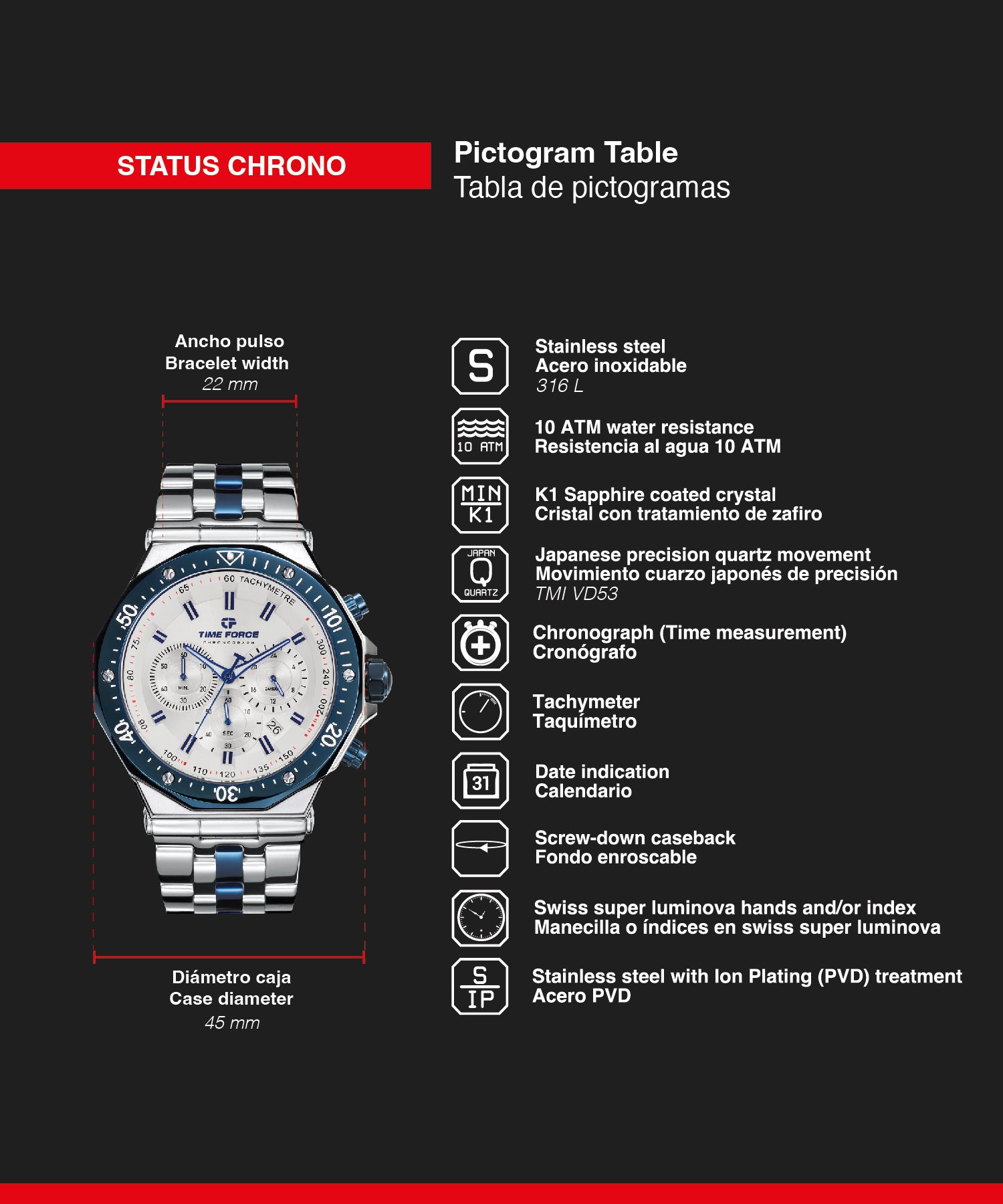 <tc>Status Chrono</tc>