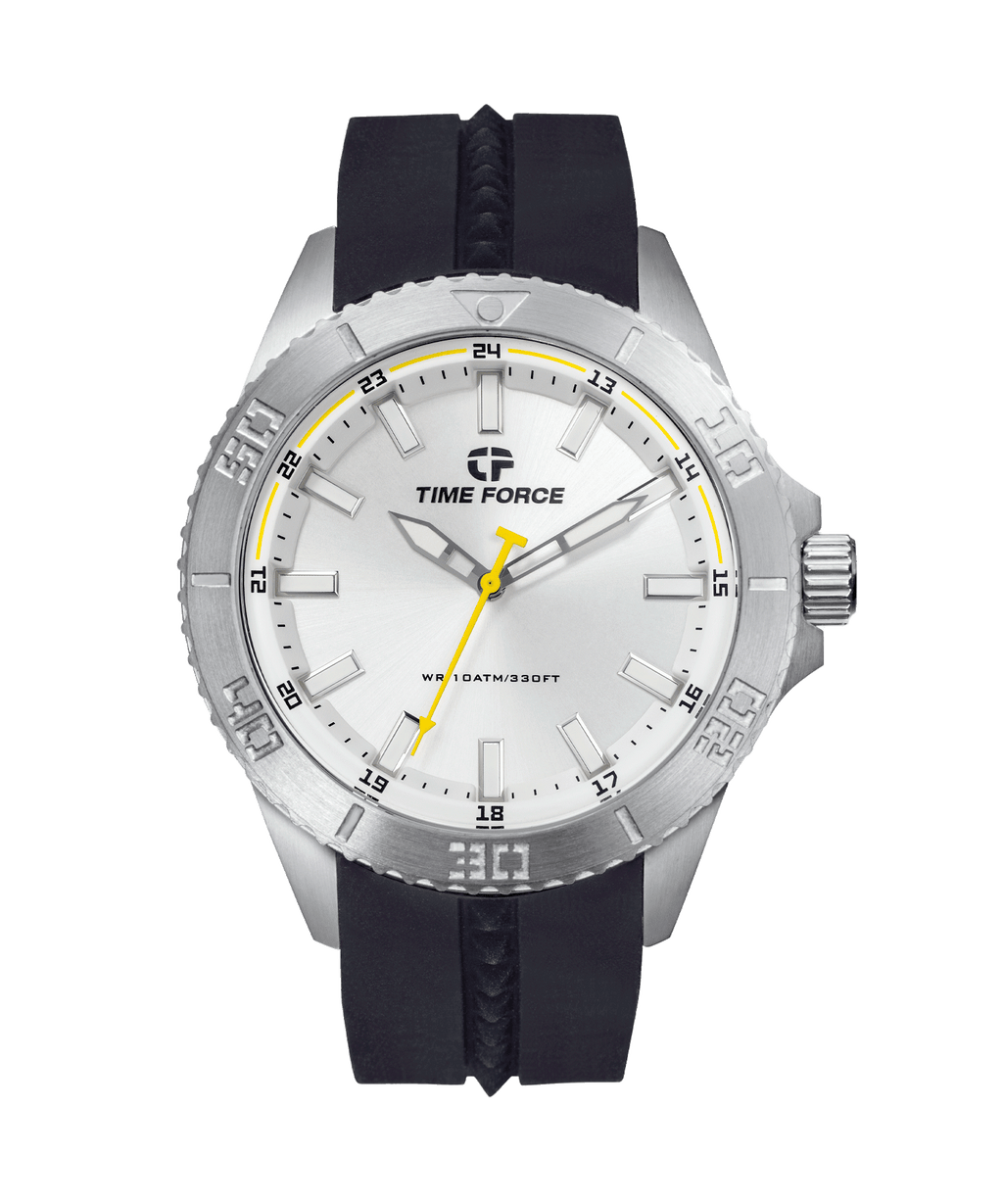 Time Force Multicolor Rubber Sport Watch