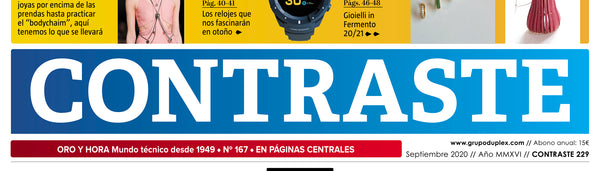 SEPTIEMBRE 2020<br>Periódico Contraste (España) - Time Force