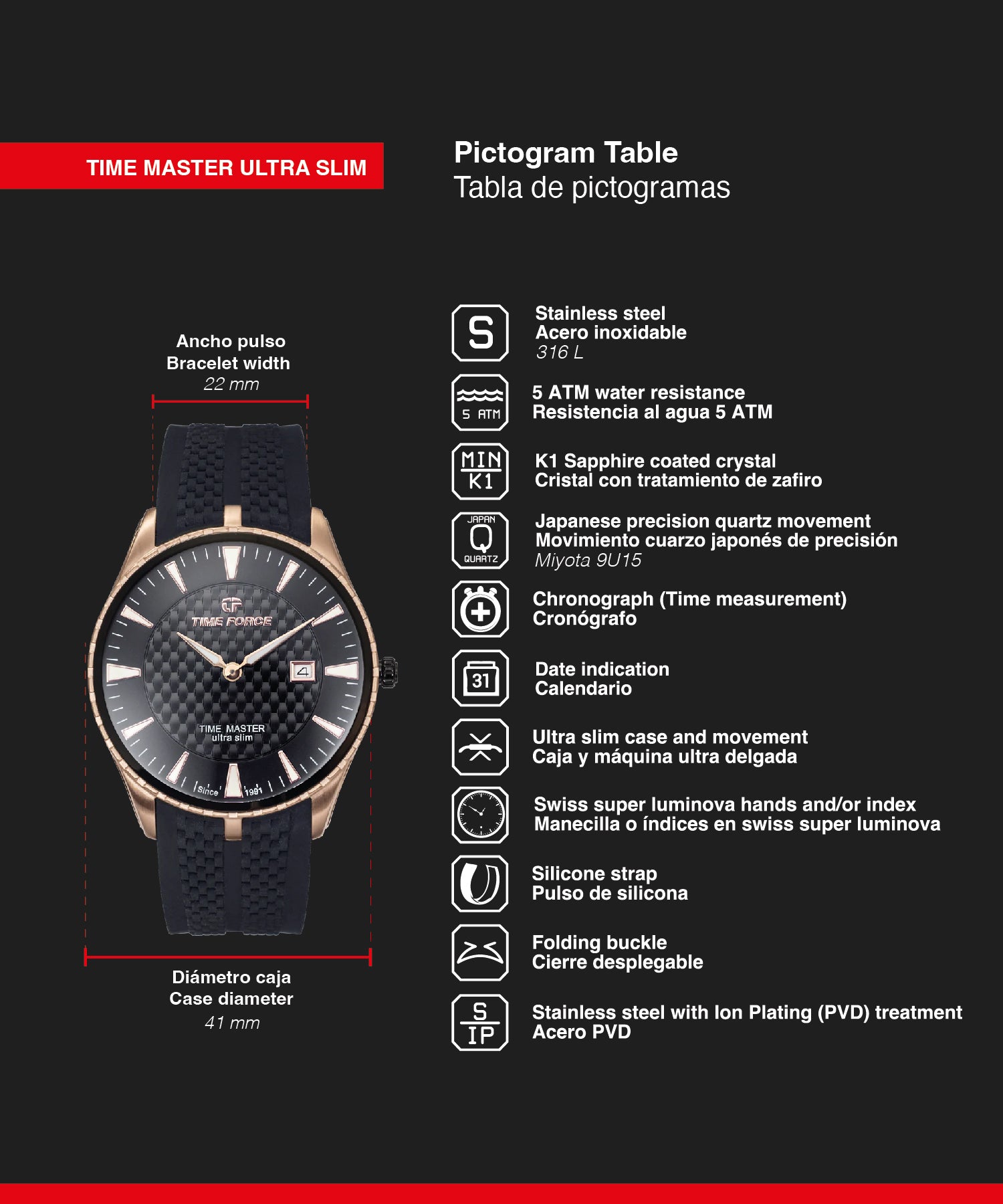 <tc>Time Master&nbsp;Ultra Slim</tc>