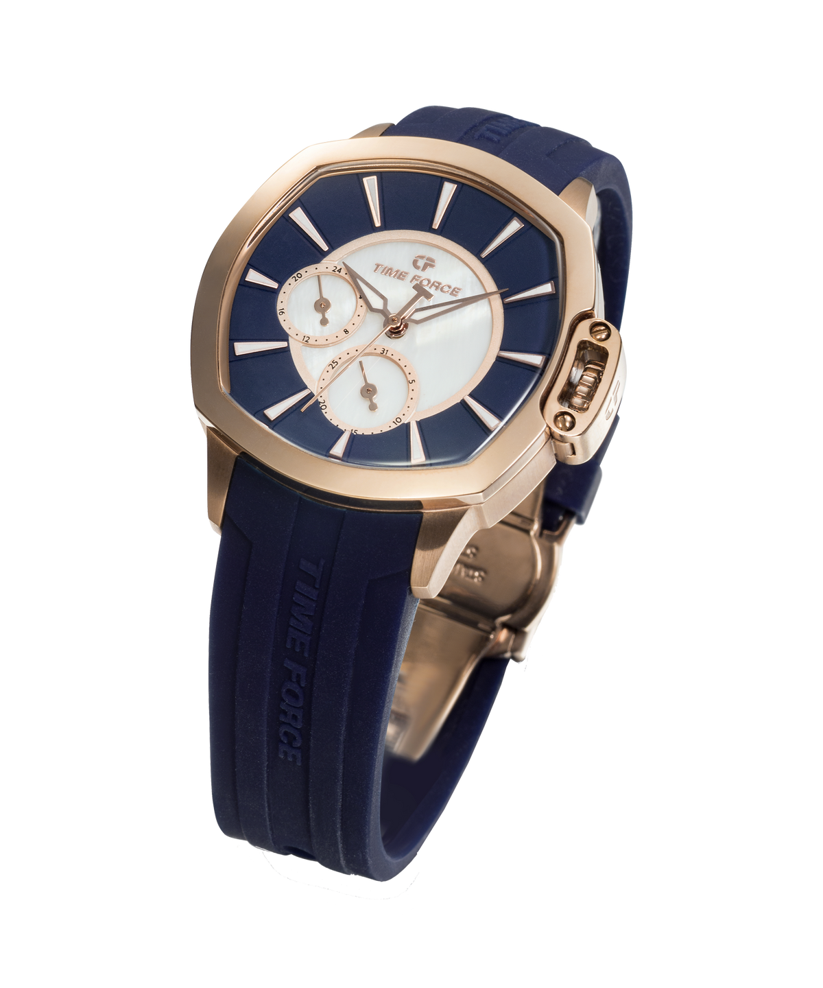 Time Force Multicolor Rubber Sport Watch main image 1